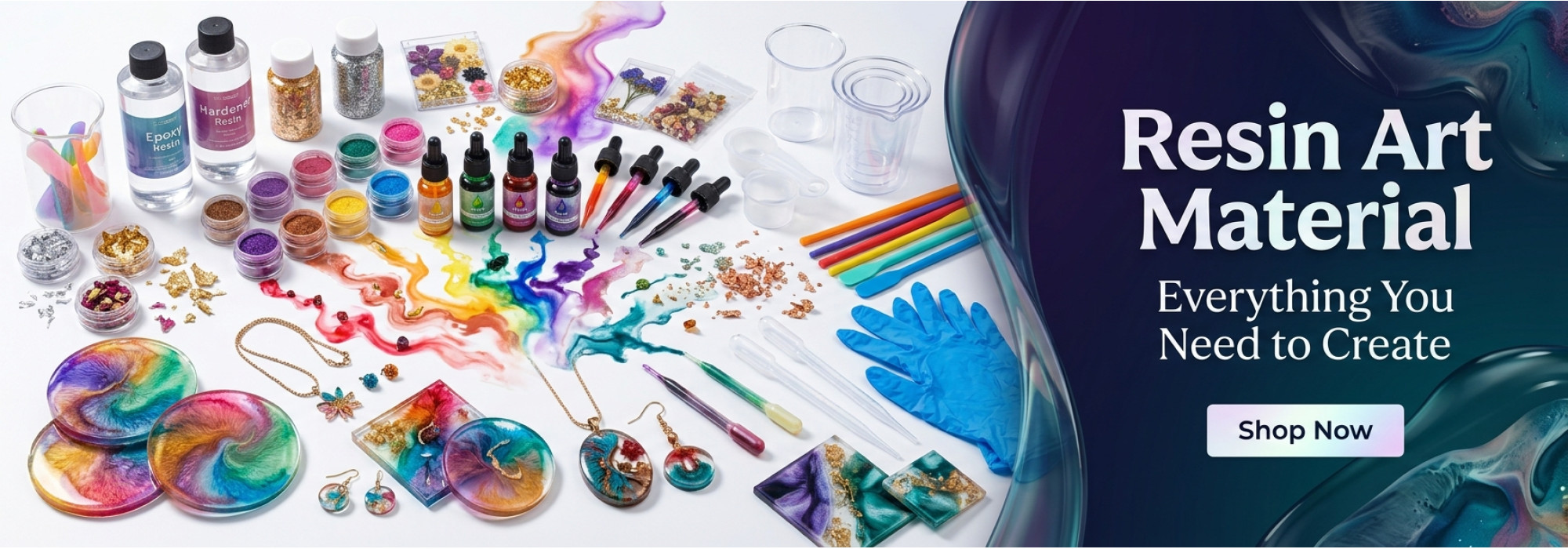 Home Page Resin Art Material