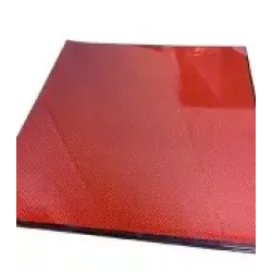 Ruby Carbon Sheet Red 13"x8.25"