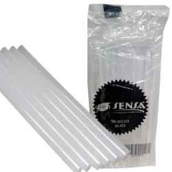 Glue Rod Thick (Mota) Transparent No1123 Pack of 36pcs Sensa