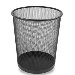 Basket Steel Jali Large Black China