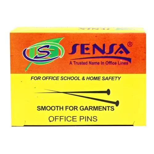 Common Pin Yellow Dabbi (Office Pin) 50Gm Silver Sensa