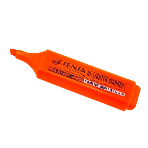 Highlighter Orange No1007 Sensa