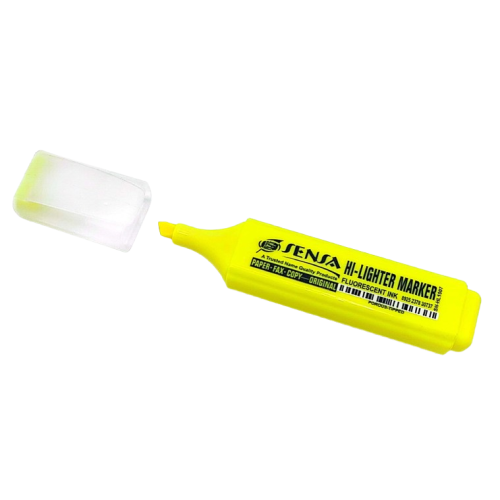 Highlighter Yellow No1007 Sensa