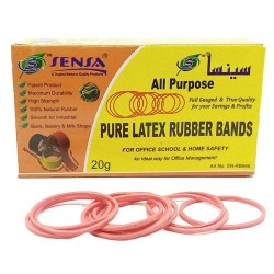 Rubber Band Red Dabbi 666 (400gm) Sensa