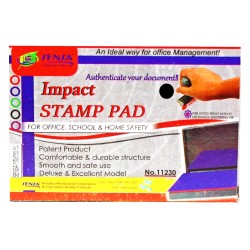 Stamp Pad Plastic (6x9) (11230 ) Black Sensa