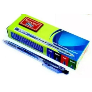 Ball Pen Blu Black SMB Box 10 Pcs Signature Ball Pen Blu Black SMB Box 10 Pcs Signature