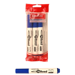 Board Marker Blue Pouch 3 Pcs Signature