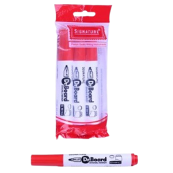 Board Marker Dr Board Red Pouch 3 Pcs Signature