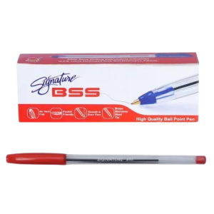 Ball Pen BSS Red SMB Box 10 Pcs Signature