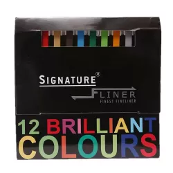 Pointer Multicolour 12Pcs Signature