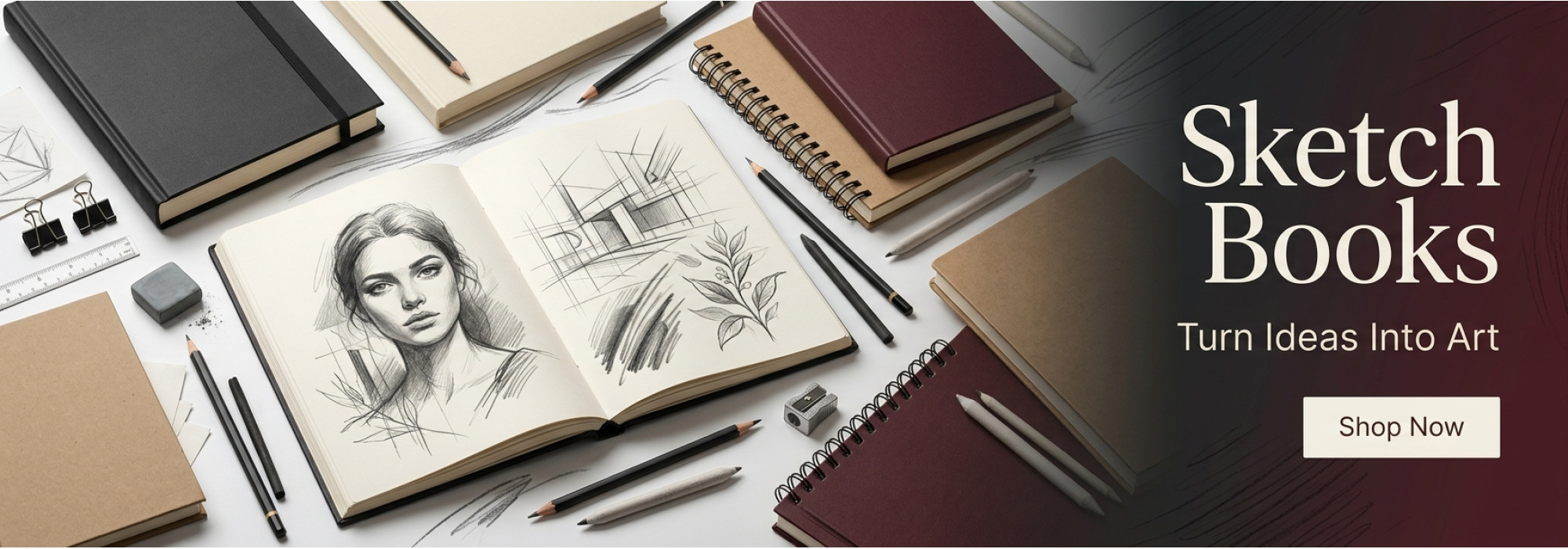 Home Page Sketch Books