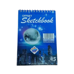 Sketch Book A5 Offset Pages20 6406 Superb Board