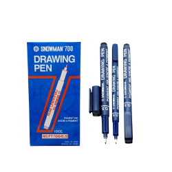 Drawing Pen 0.05 Pack of 12 Snowman