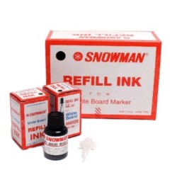 Ink Board Marker Black Pack12 Snowman