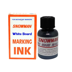 Ink Board Marker Black Snowman