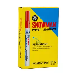 Marker Washable Green Pack of 12 Snowman