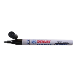 Paint Marker Black Special Snowman