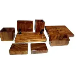 Table Set Wooden Design No23 (9pcs) Senator