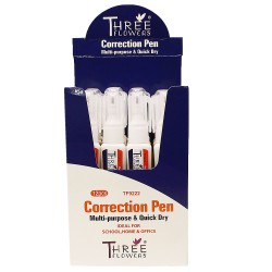 Correction Pen TF9222 12pcs Three Flowers