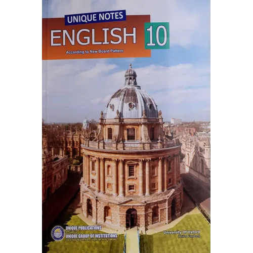 Unique Notes English For Class 10
