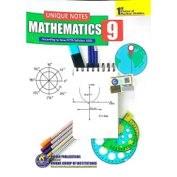 Unique Notes Mathematics For Class 9