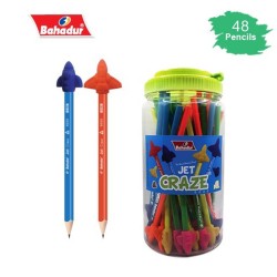 Pencil Craze9000With Jet Eraser Bahadur