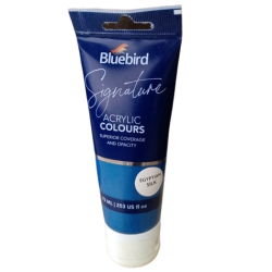 Acrylic Colours Egyptian Silk Signature Metallic Shades 75ml Bluebird