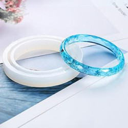 Bangle Bracelet Silicone Mold for Resin Jewelry Making & DIY Crafts Bangle Bracelet Silicone Mold for Resin Jewelry Making & DIY Crafts