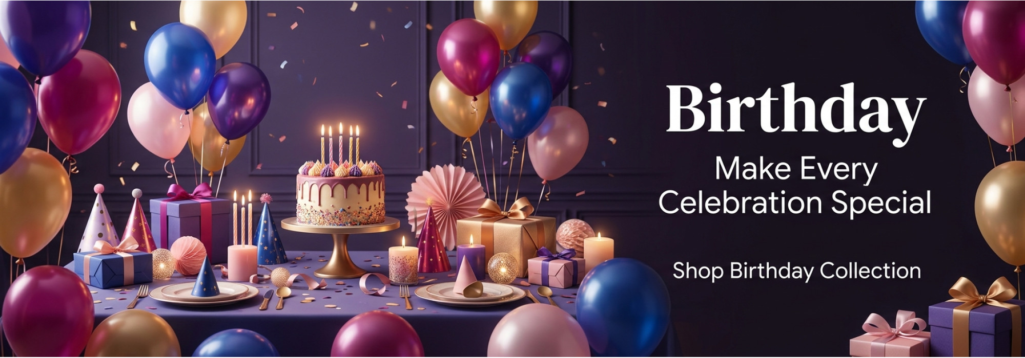 Home page Birthday