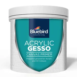 Acrylic Gesso White Canvas Primer 150ml Bluebird Acrylic Gesso White Canvas Primer 150ml Bluebird