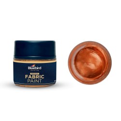 Fabric Paint Bronze Metallic 25ml Bluebird