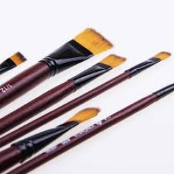 Brush Brown 6Pcs