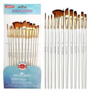 Brush Multi Blue 12 Pcs Ah-St