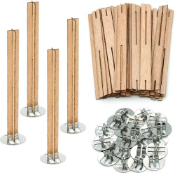 Wooden Candle Wick 10 pcs Wooden Candle Wick 10 pcs