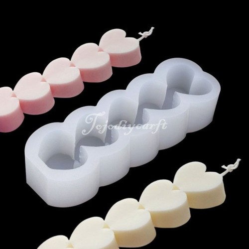 Heart Candle Molds