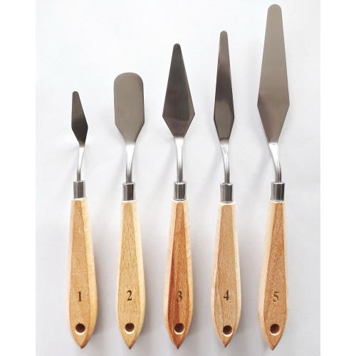 Artist Palette Knives 5 pcs