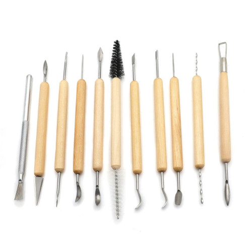 Pack Of  Clay Art Tools 11 pcs