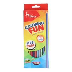 Color 12 Pack Full Sharpener Deer