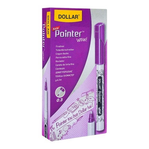 Pointer Lilac New Wow 0.3 FLPTW03 Pack of 10 Dollar