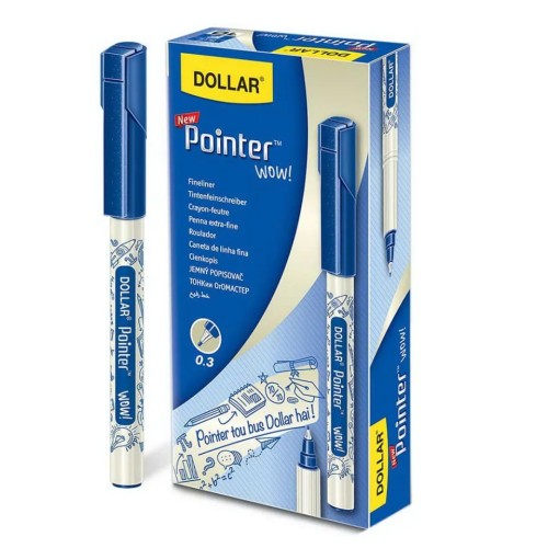 Pointer Blue New Wow 0.3 FLPTW03 Pack of 10 Dollar