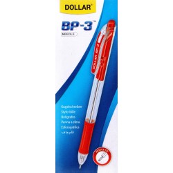 Ball Pen Red Needle BP3N Pack of 10 Dollar