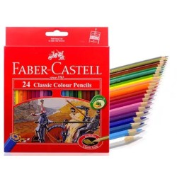 Faber Castell Pack of 24 Pcs (long)