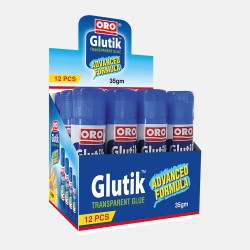 Glutik Transparent Glue 35gm Pack of 12pcs ORO