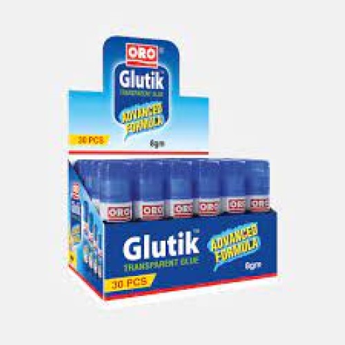 Glutik Transparent Glue 8gm Pack of 30pcs ORO Glutik Transparent Glue 8gm Pack of 30pcs ORO