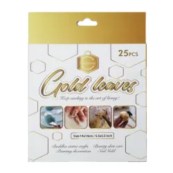 Keep Smiling Gold Leaves 25pcs Pack 14×14 cm Keep Smiling Gold Leaves 25pcs Pack 14×14 cm