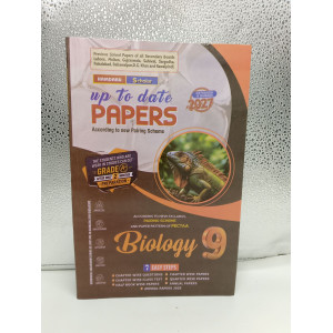 Hamdard Scholar Up-To-Date Papers Biology Class 9 (2027 Edition)