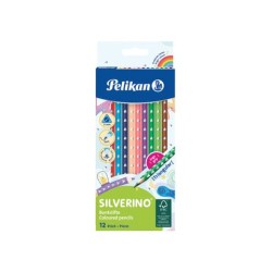 Colored Pencil Silvernio Triang 12P FSC