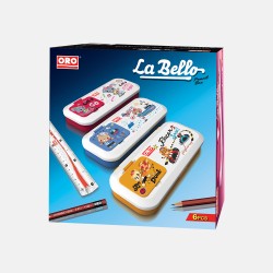 Geometry Box Empty LA BELLO No.502 Pack of 6pcs ORO