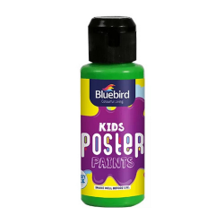 Poster Colour Kids Leaf Green 100ml Bluebird