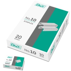 Staples Pin No.10 Pack of 20 boxes Dux